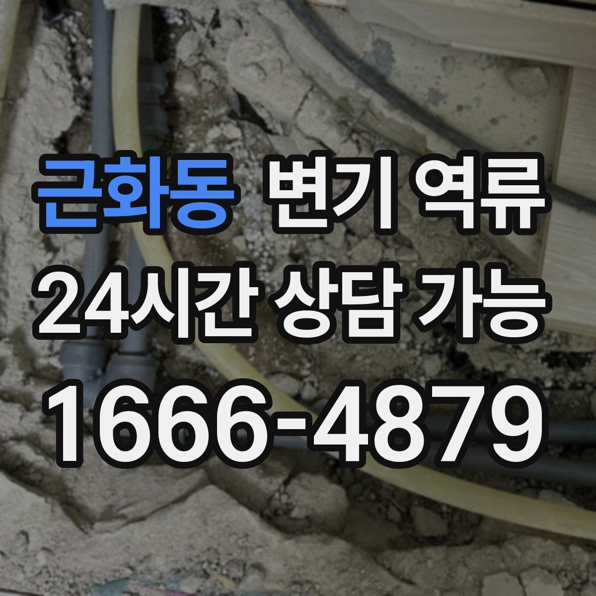 근화동 변기 역류 특정 변기만 반복되면 의심할 것