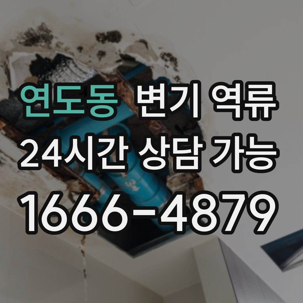 연도동 변기 역류