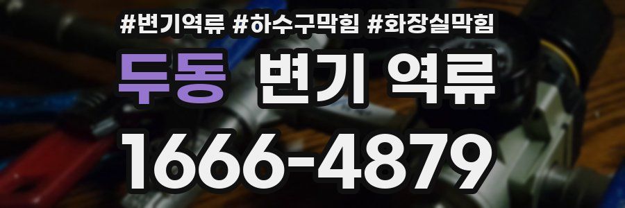 두동 변기 역류