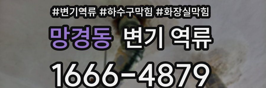 망경동 변기 역류