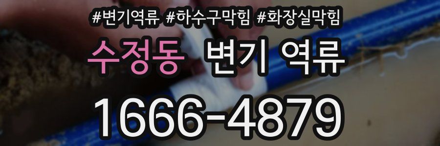 수정동 변기 역류