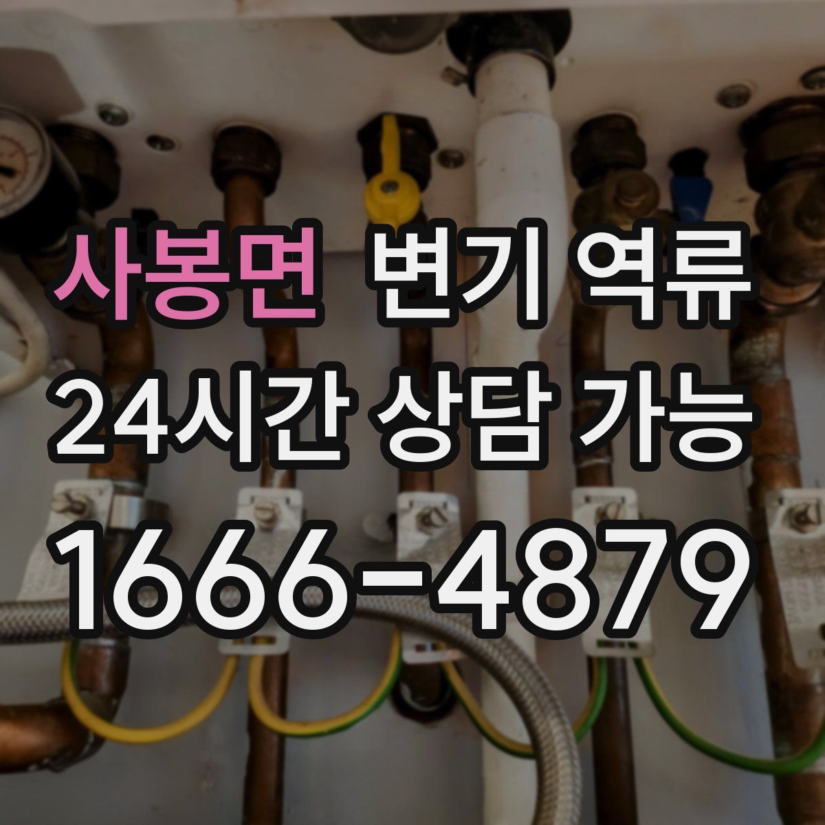 사봉면 변기 역류