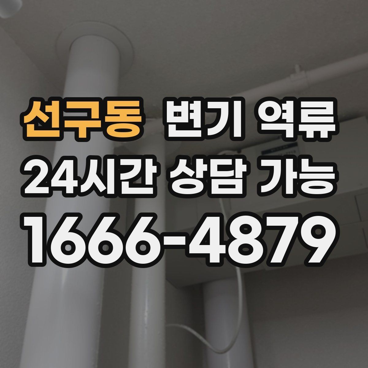 선구동 변기 역류 리모델링 후 배관 문제로 생길 수 있을까
