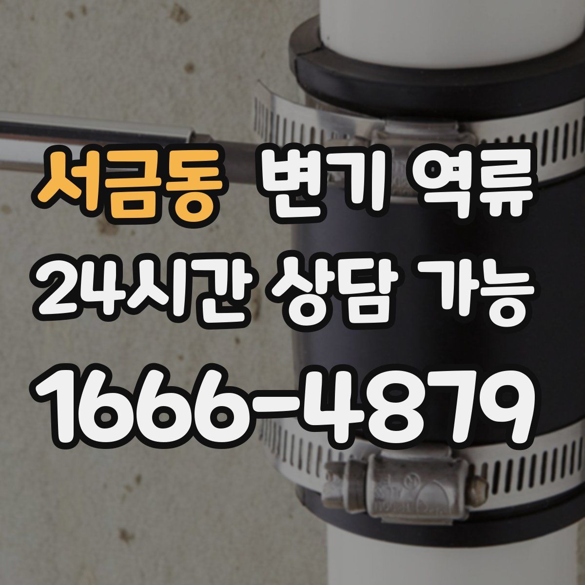 서금동 변기 역류