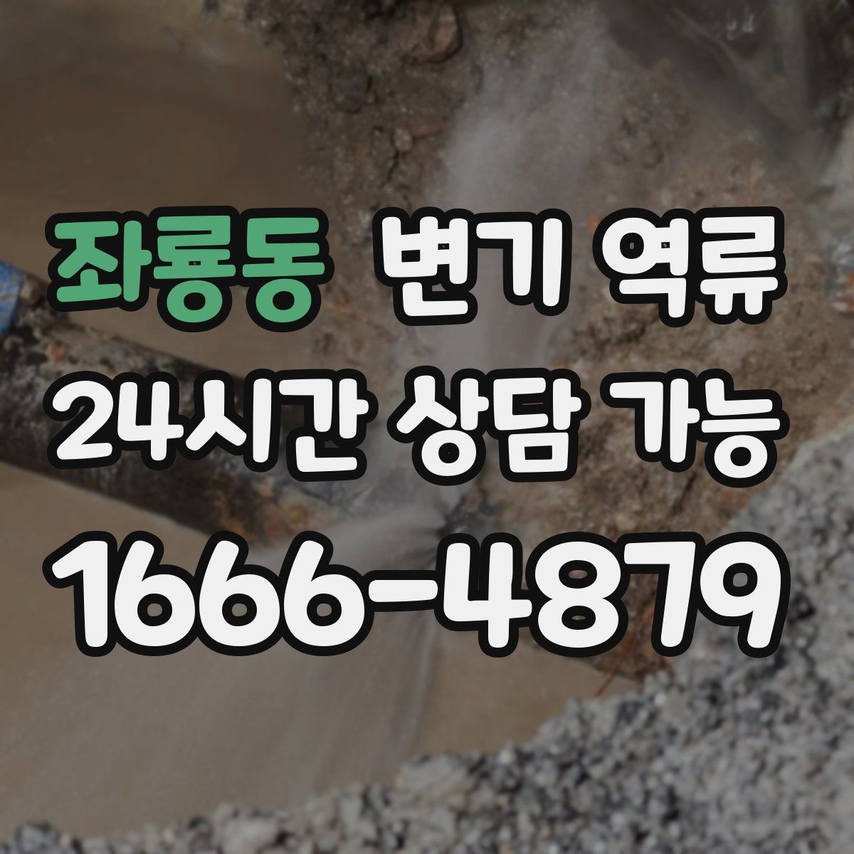 좌룡동 변기 역류