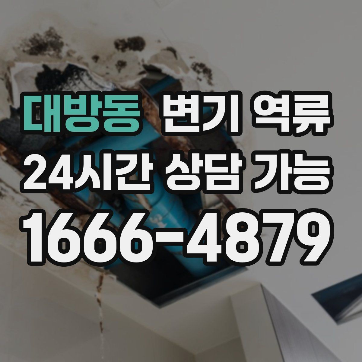 대방동 변기 역류 평소엔 괜찮다가 갑자기 심해지는 이유