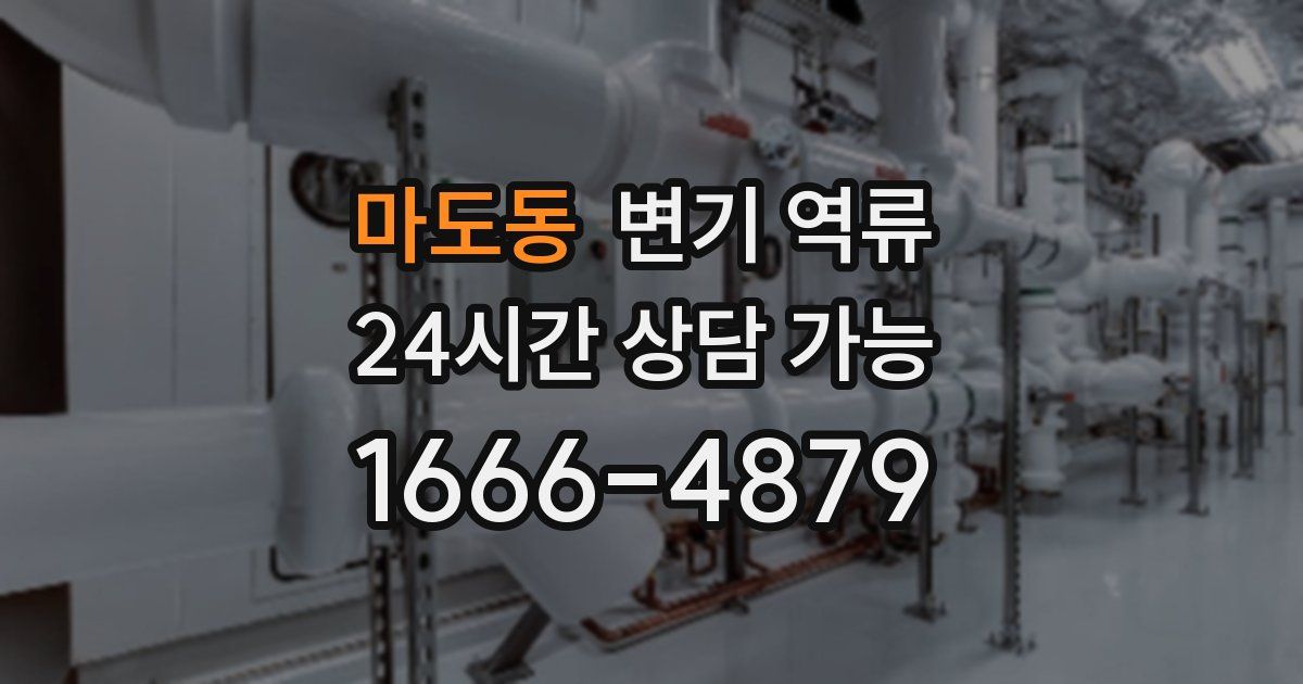 마도동 변기 역류