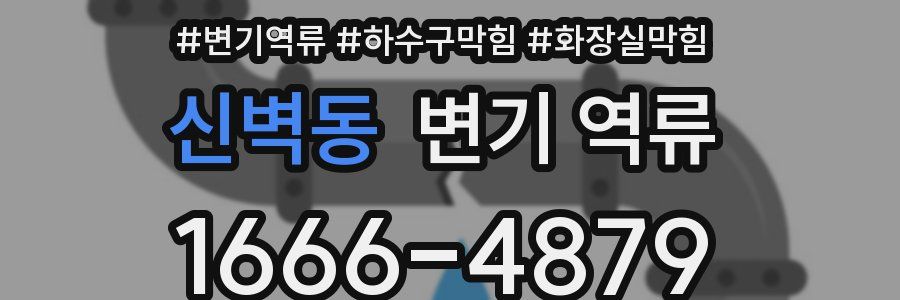 신벽동 변기 역류