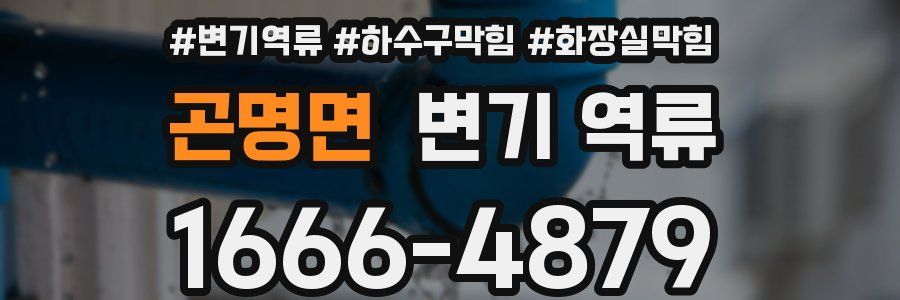 곤명면 변기 역류