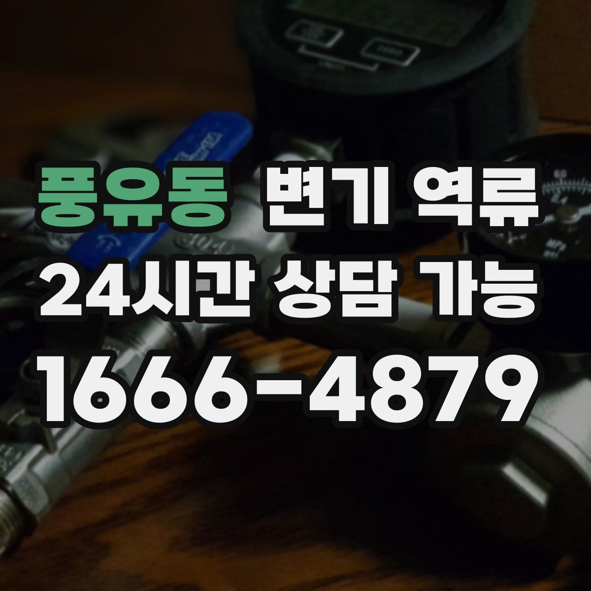 풍유동 변기 역류