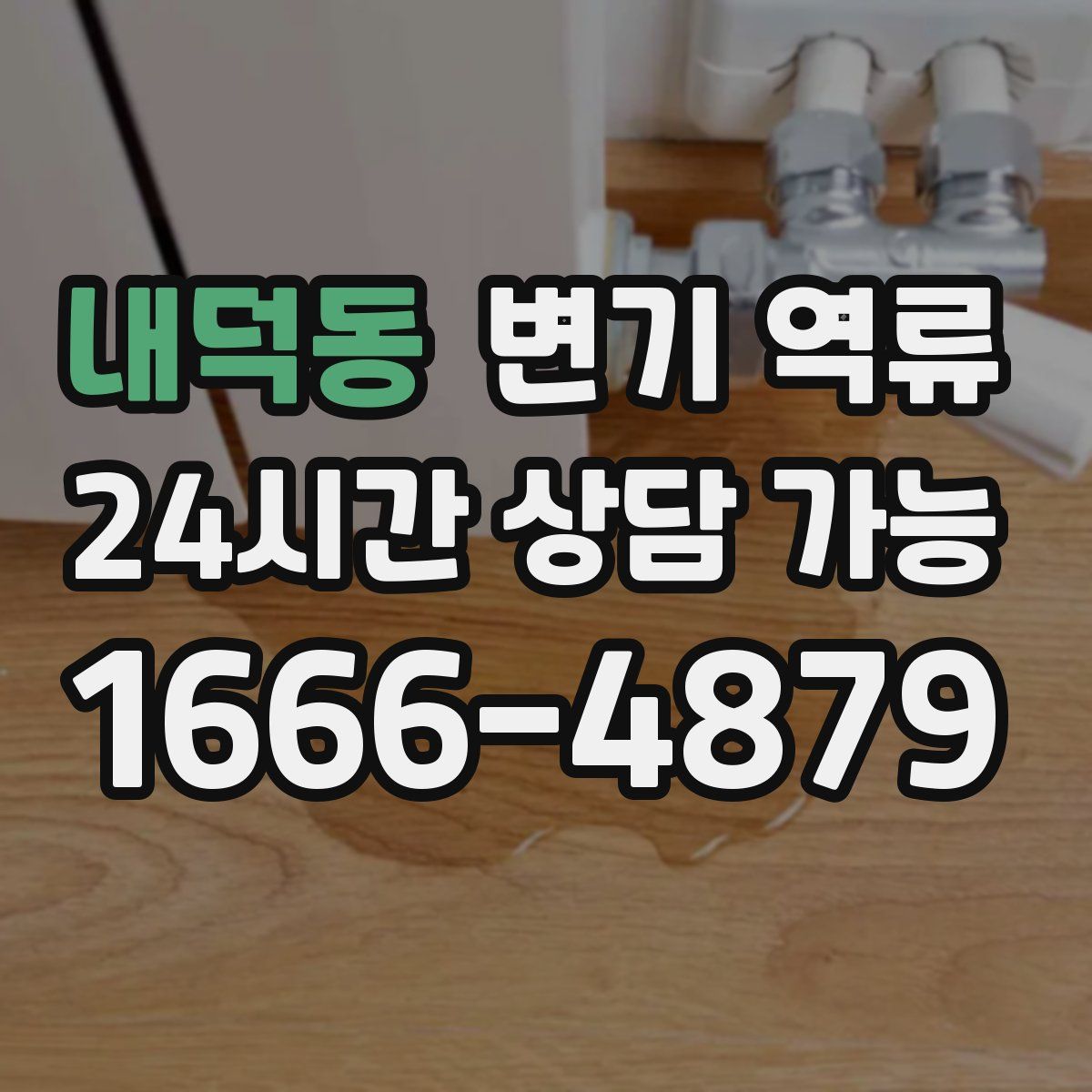 내덕동 변기 역류