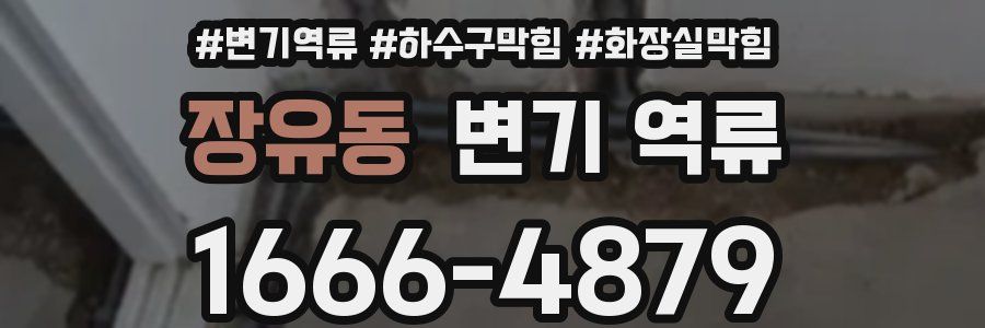 장유동 변기 역류