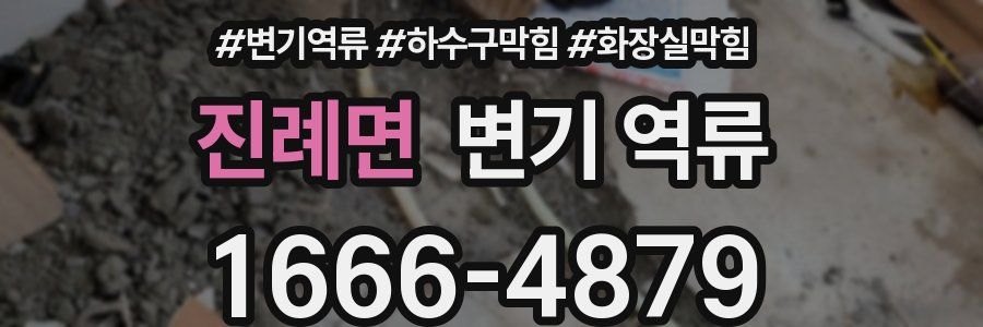 진례면 변기 역류