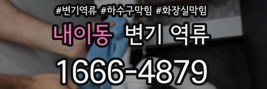 내이동 변기 역류