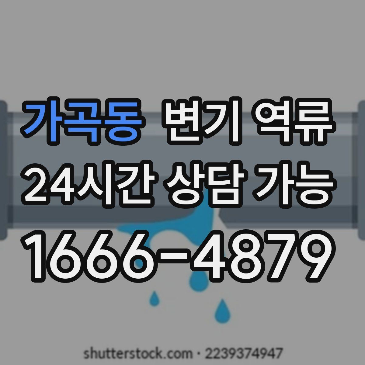 가곡동 변기 역류 바닥 배관 손상 없이 처리하는 게 중요한 이유