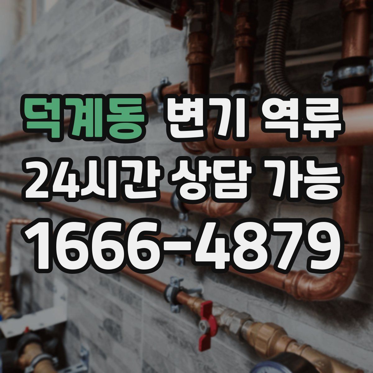 덕계동 변기 역류