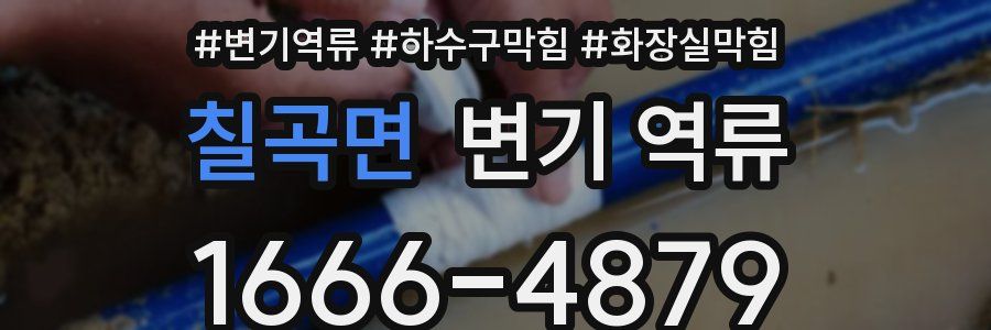 칠곡면 변기 역류