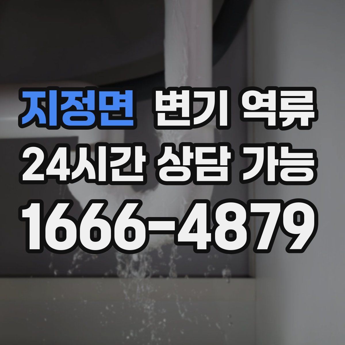 지정면 변기 역류 빠른 출동을 위한 증상 설명 요령