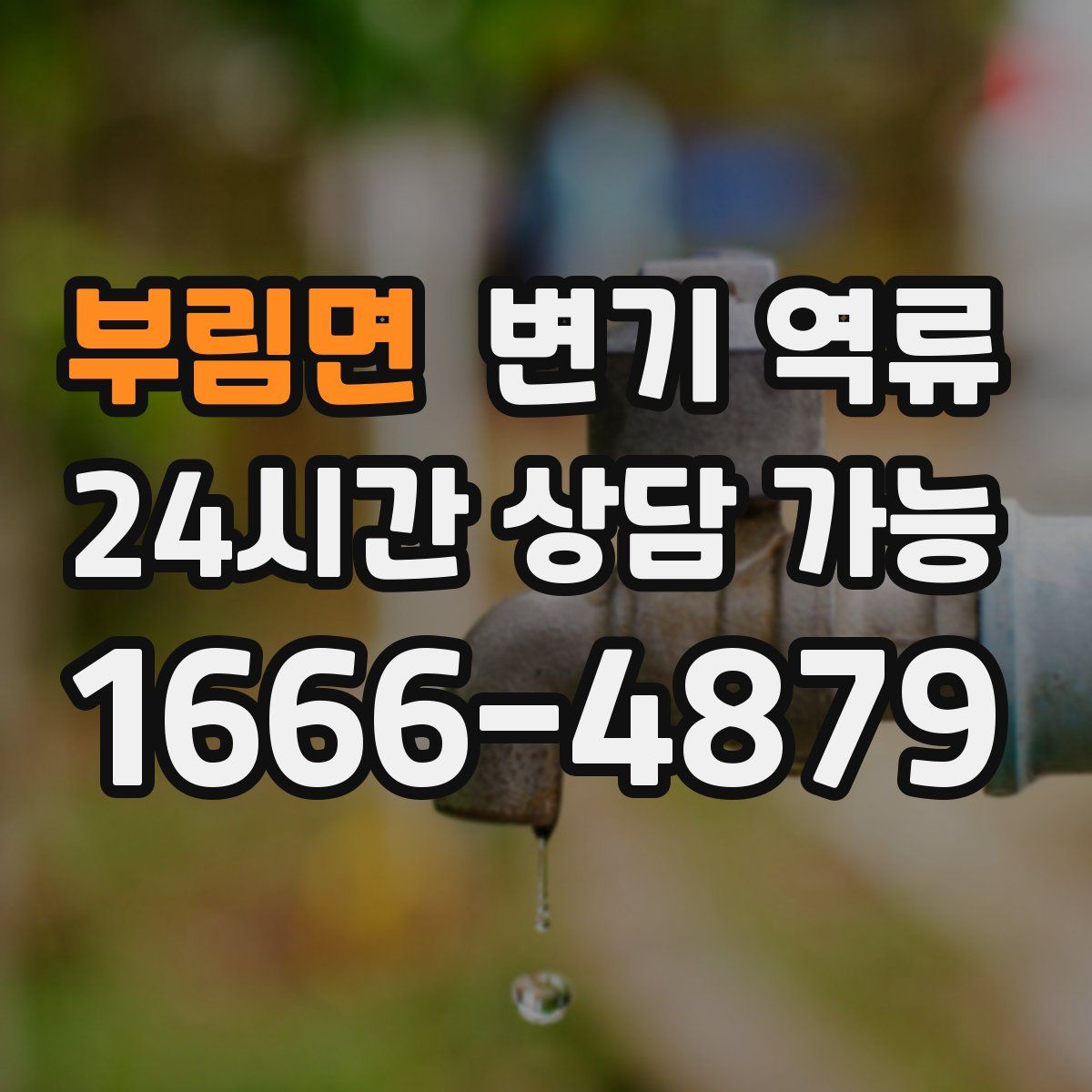 부림면 변기 역류