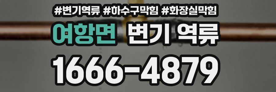 여항면 변기 역류