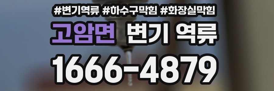 고암면 변기 역류