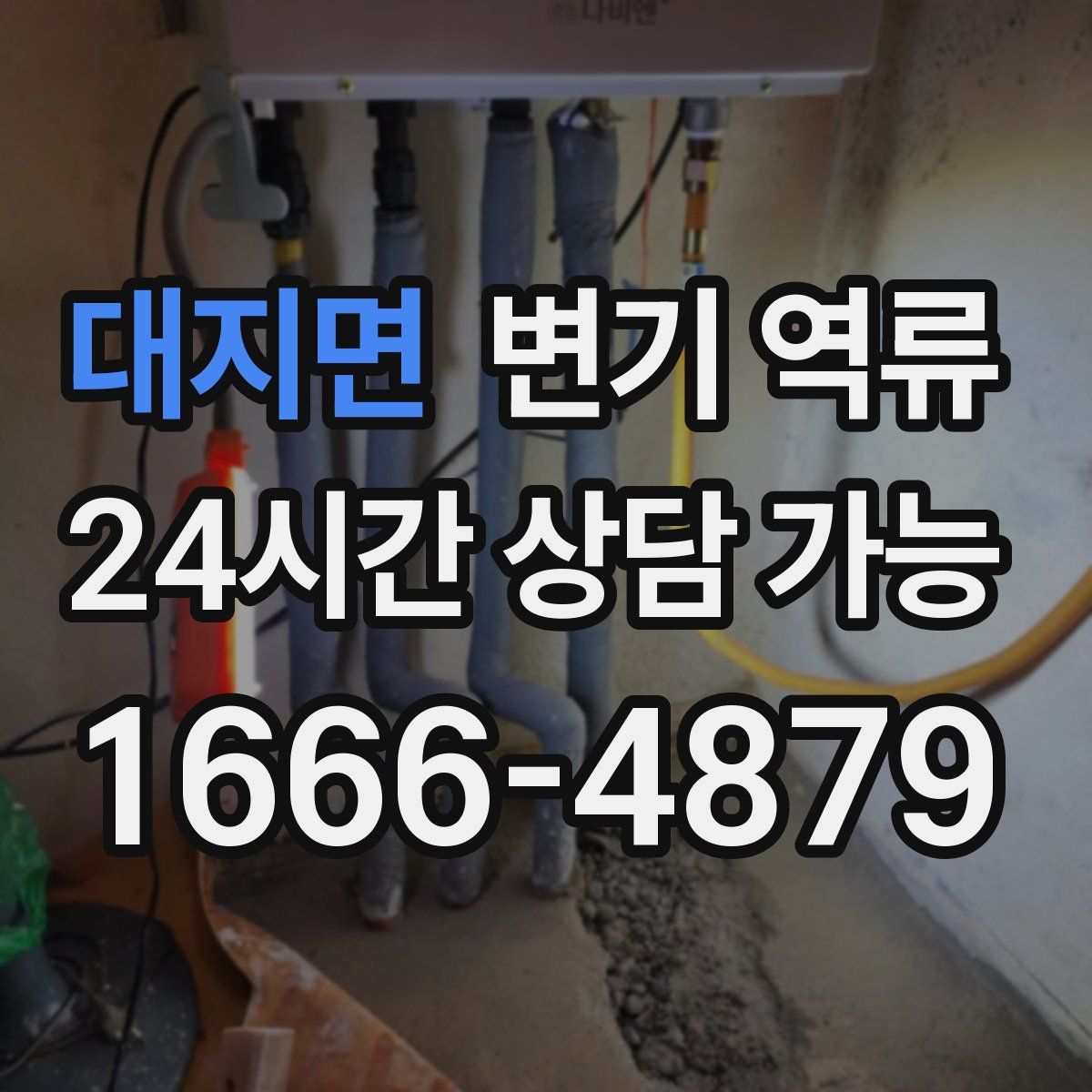 대지면 변기 역류