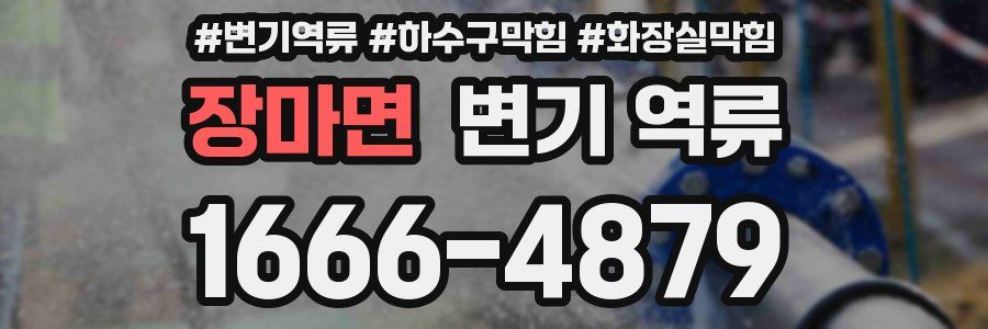 장마면 변기 역류