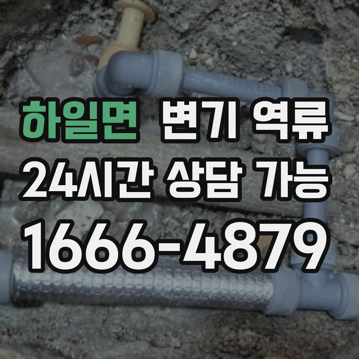 하일면 변기 역류