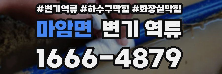 마암면 변기 역류