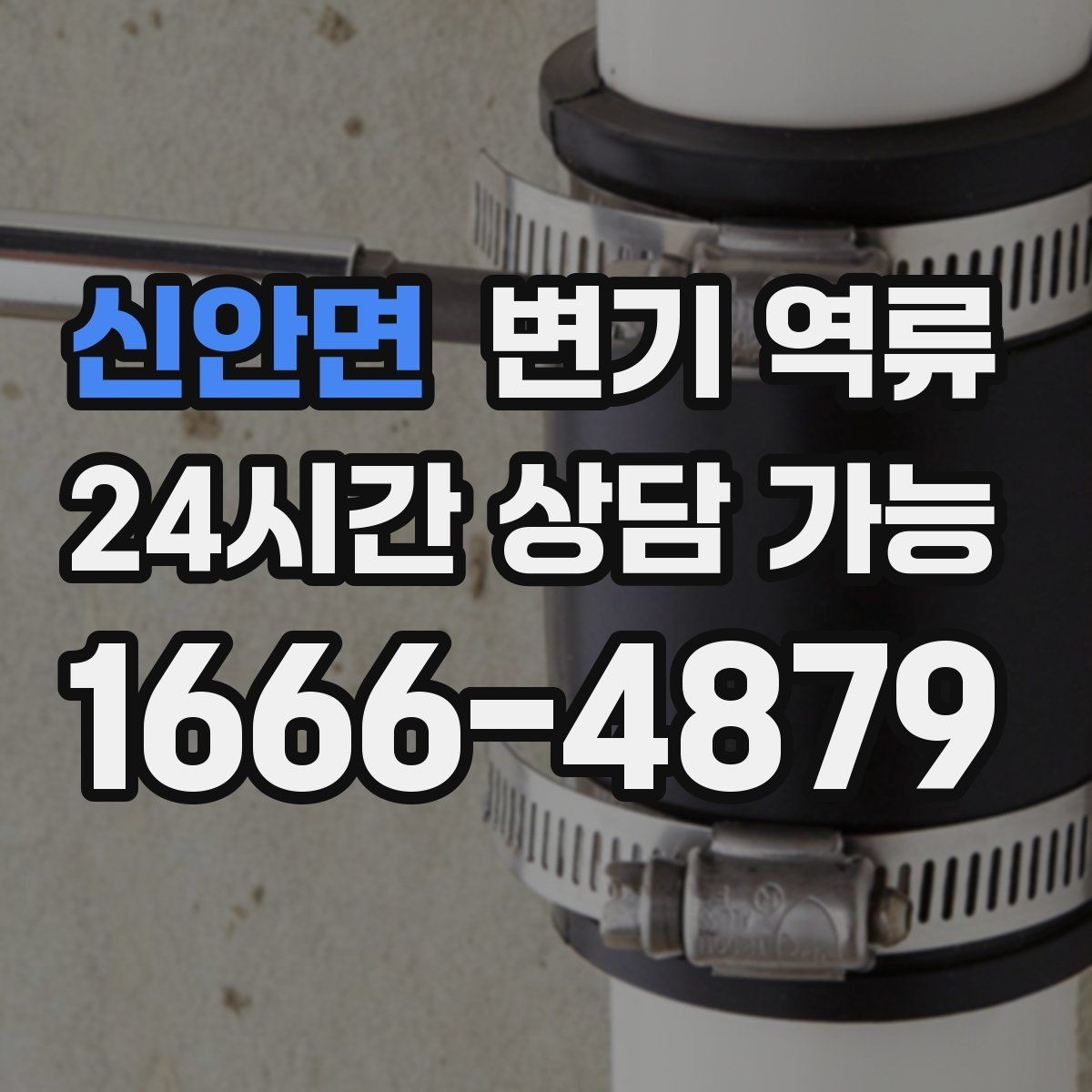 신안면 변기 역류 공용 화장실 막힘이 커지는 과정