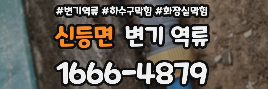 신등면 변기 역류