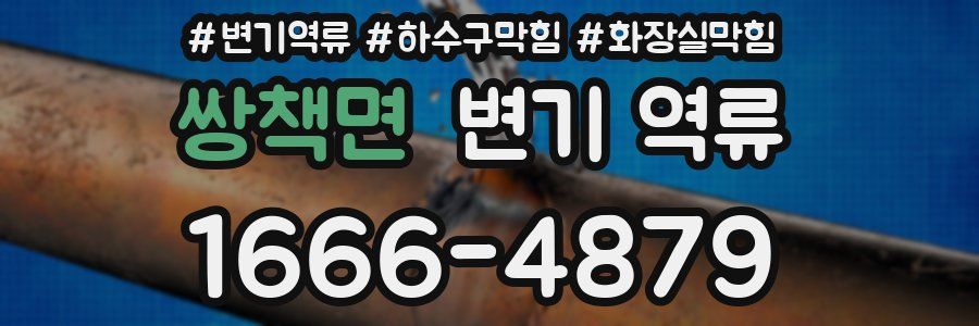 쌍책면 변기 역류