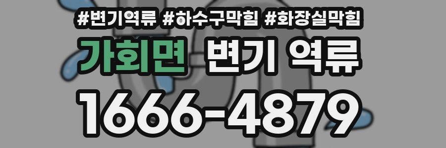 가회면 변기 역류