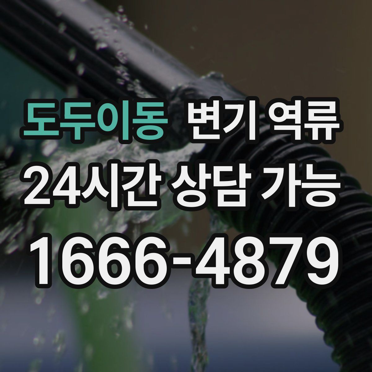 도두이동 변기 역류