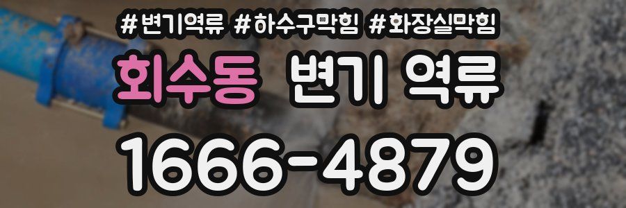 회수동 변기 역류