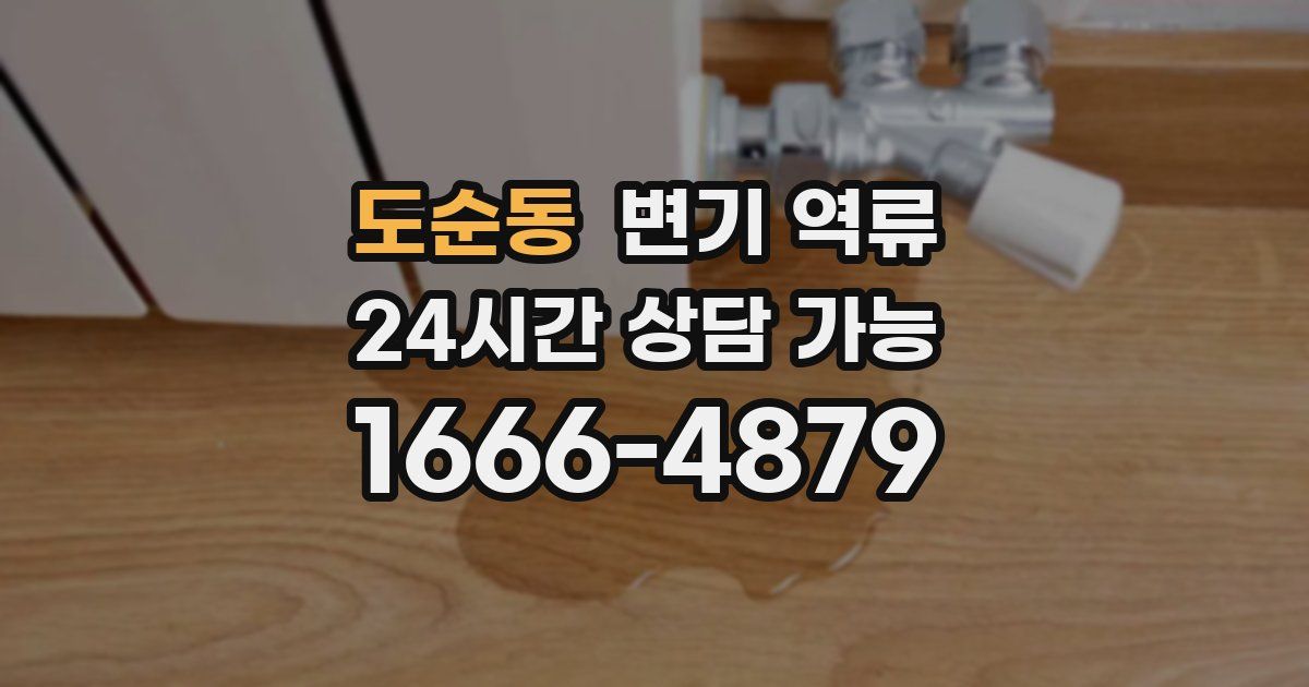 도순동 변기 역류