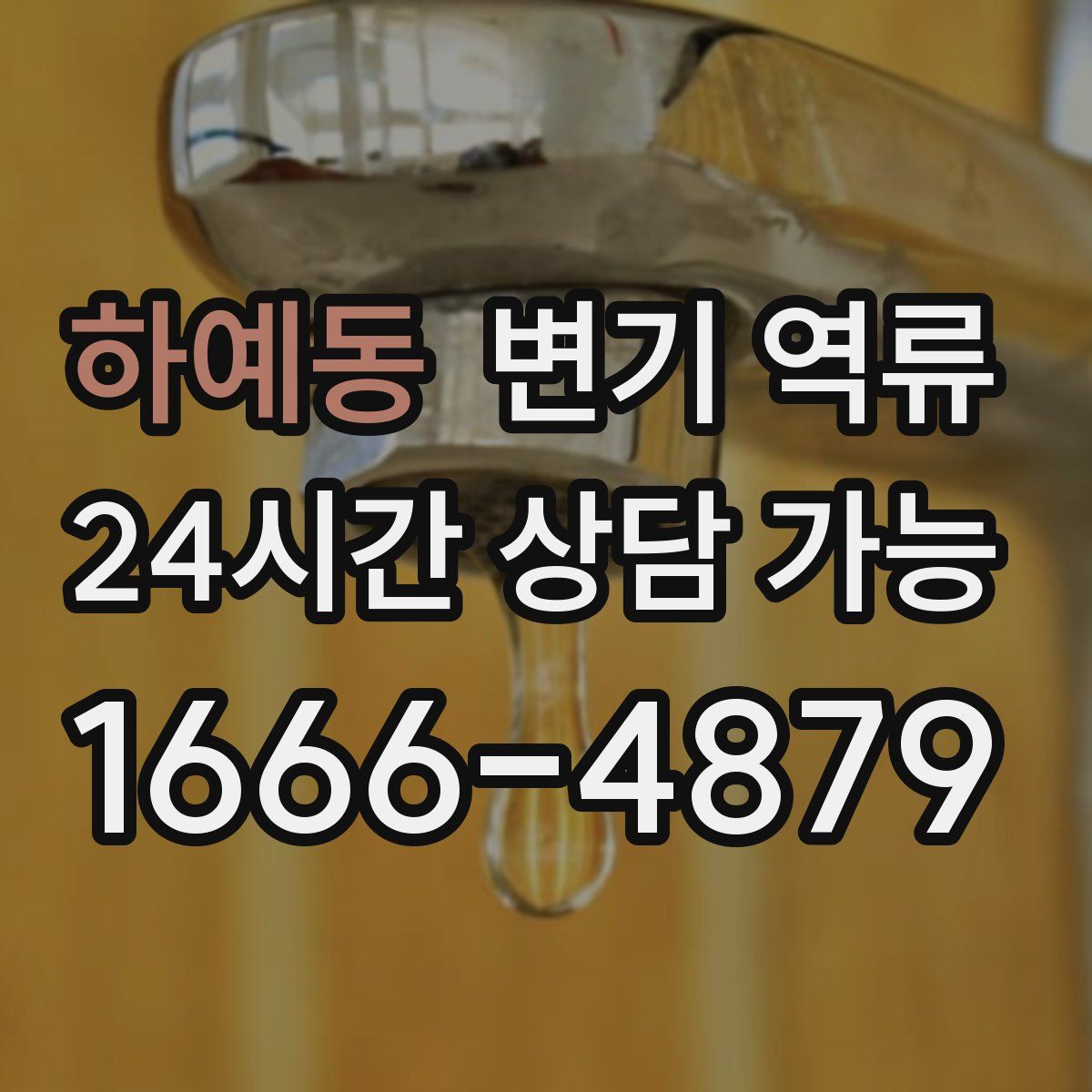 하예동 변기 역류