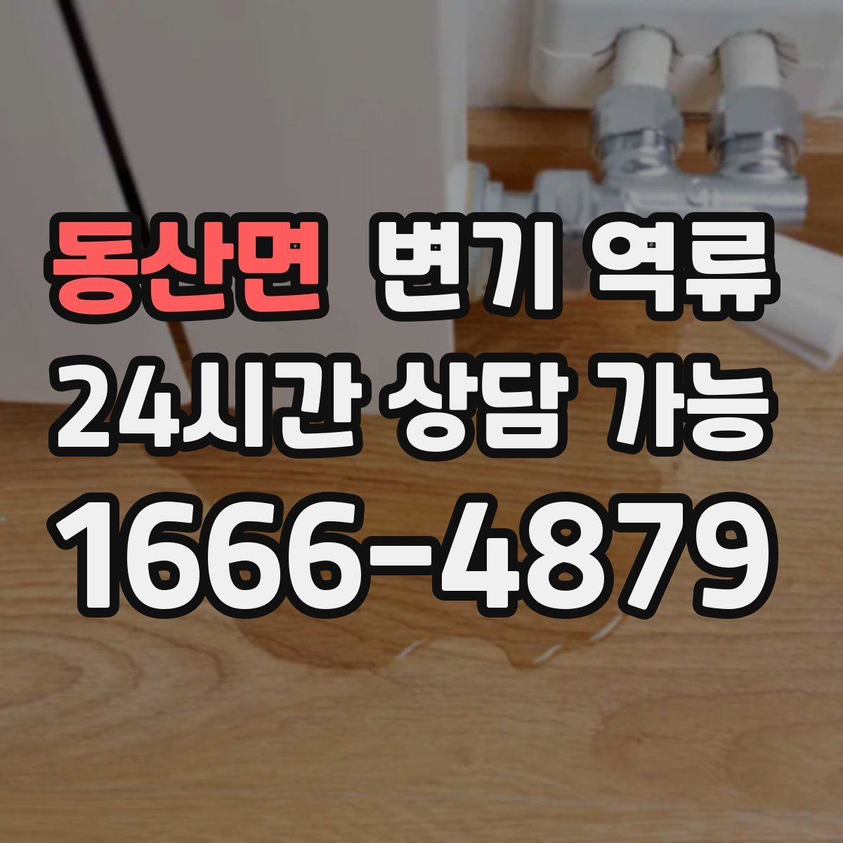 동산면 변기 역류 음식물·기름이 원인일 때 나타나는 특징