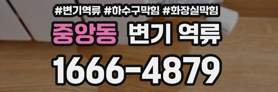 중앙동 변기 역류