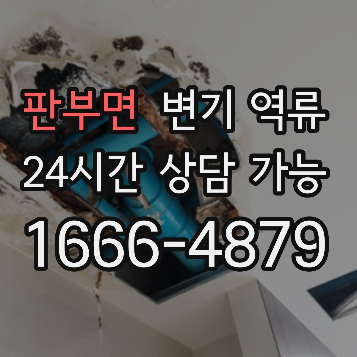 판부면 변기 역류