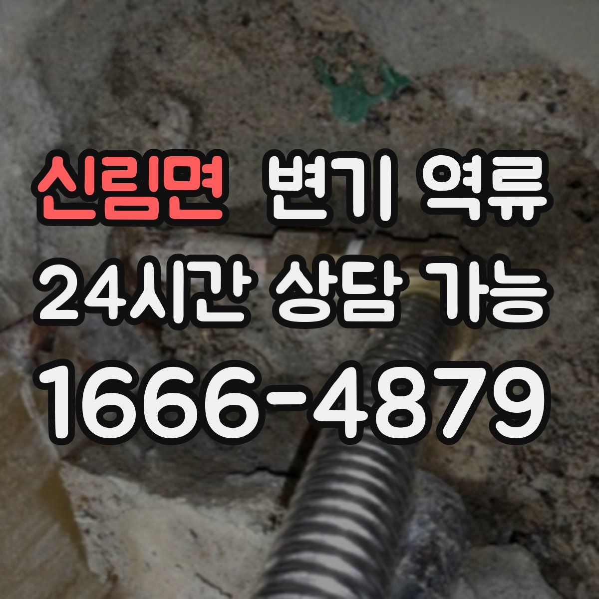 신림면 변기 역류
