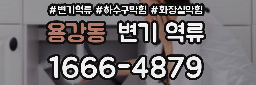 용강동 변기 역류