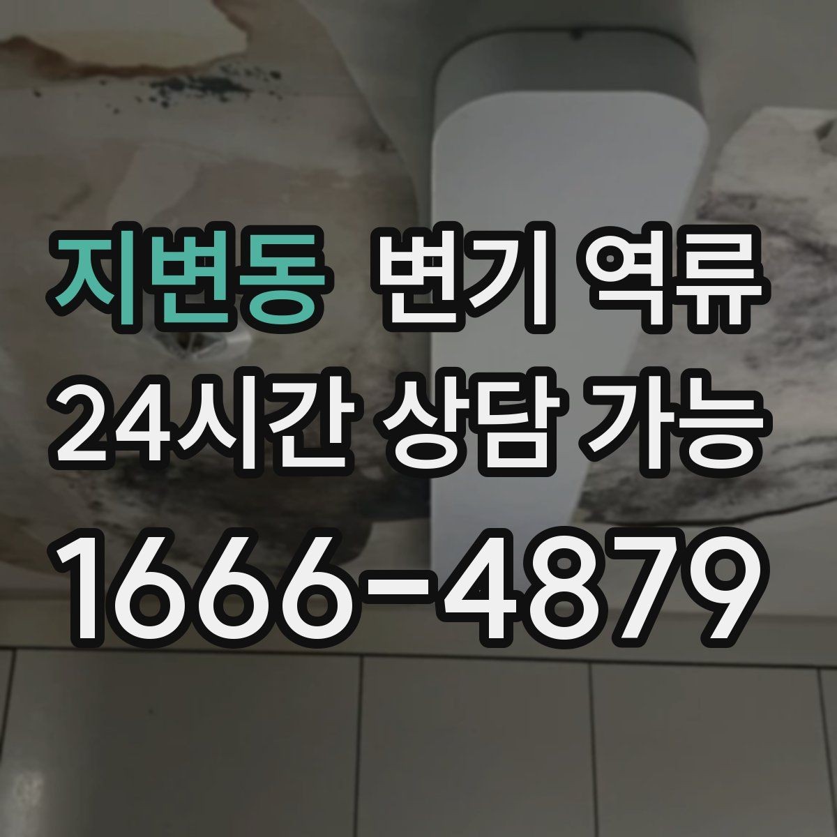 지변동 변기 역류 물티슈가 원인일 때 나타나는 특징