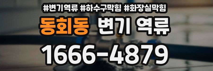 동회동 변기 역류