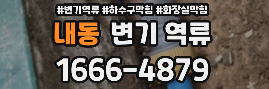 내동 변기 역류