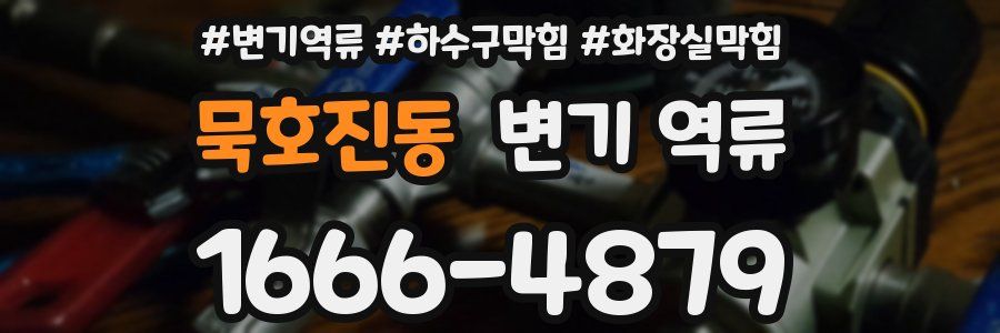 묵호진동 변기 역류