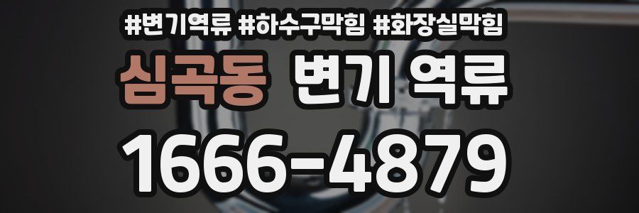 심곡동 변기 역류