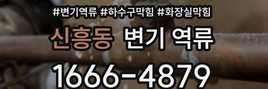 신흥동 변기 역류