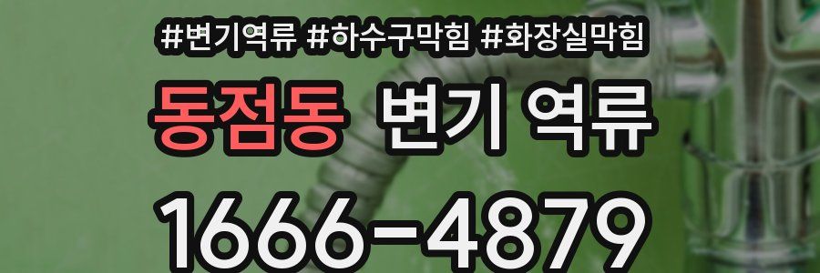 동점동 변기 역류