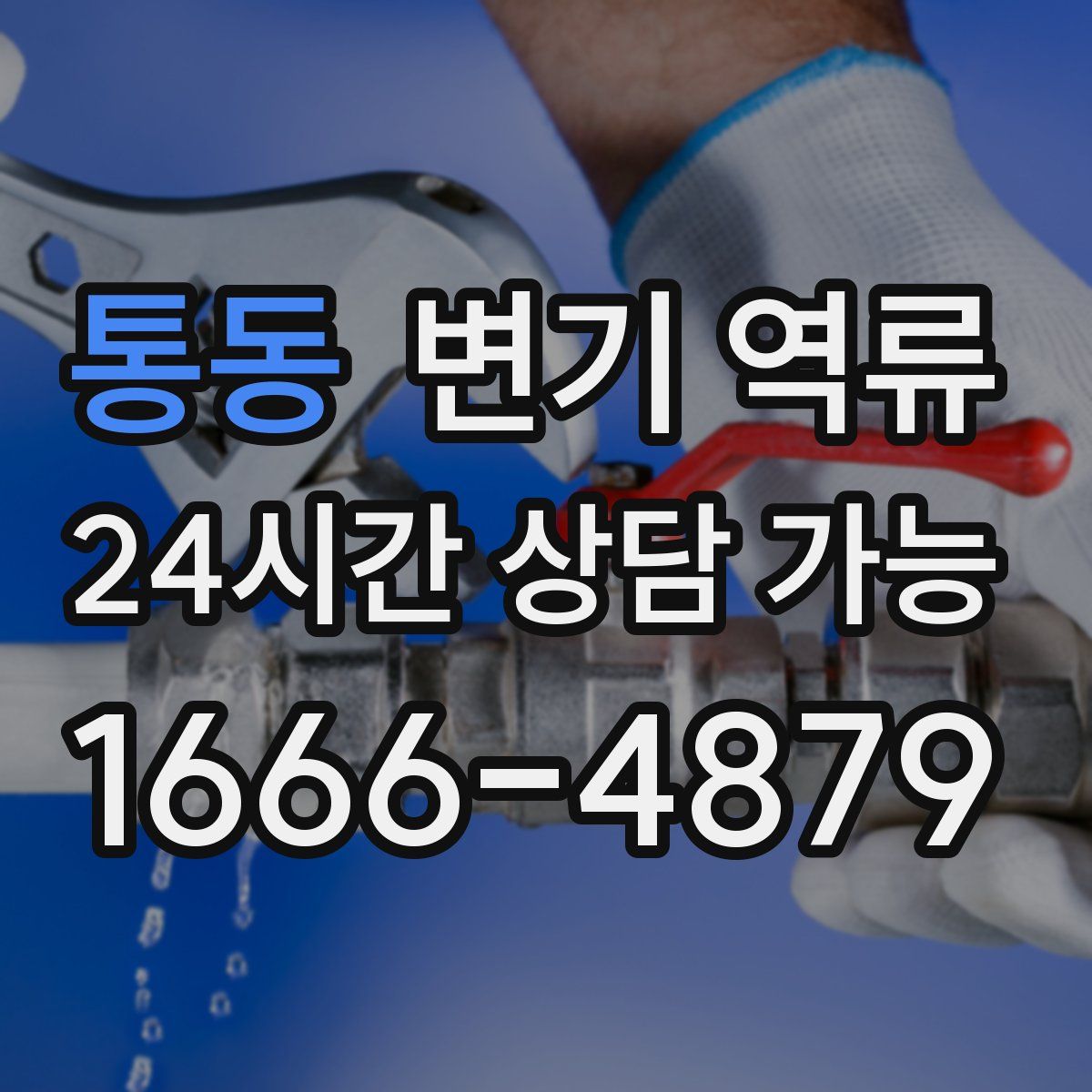 통동 변기 역류